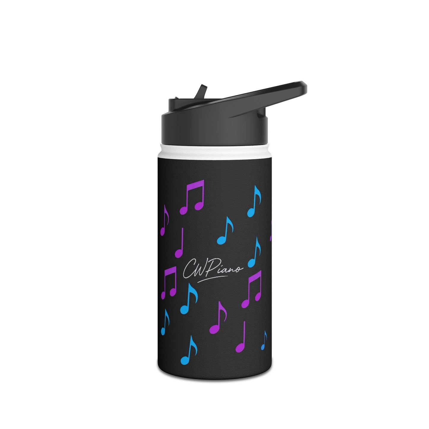 Musical Notes Water Bottle